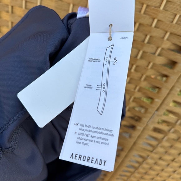 Adidas Running High Rise 7/8 Style Aeroread “Shadow Navy” Women’s Size 2X NWT - Picture 11 of 12